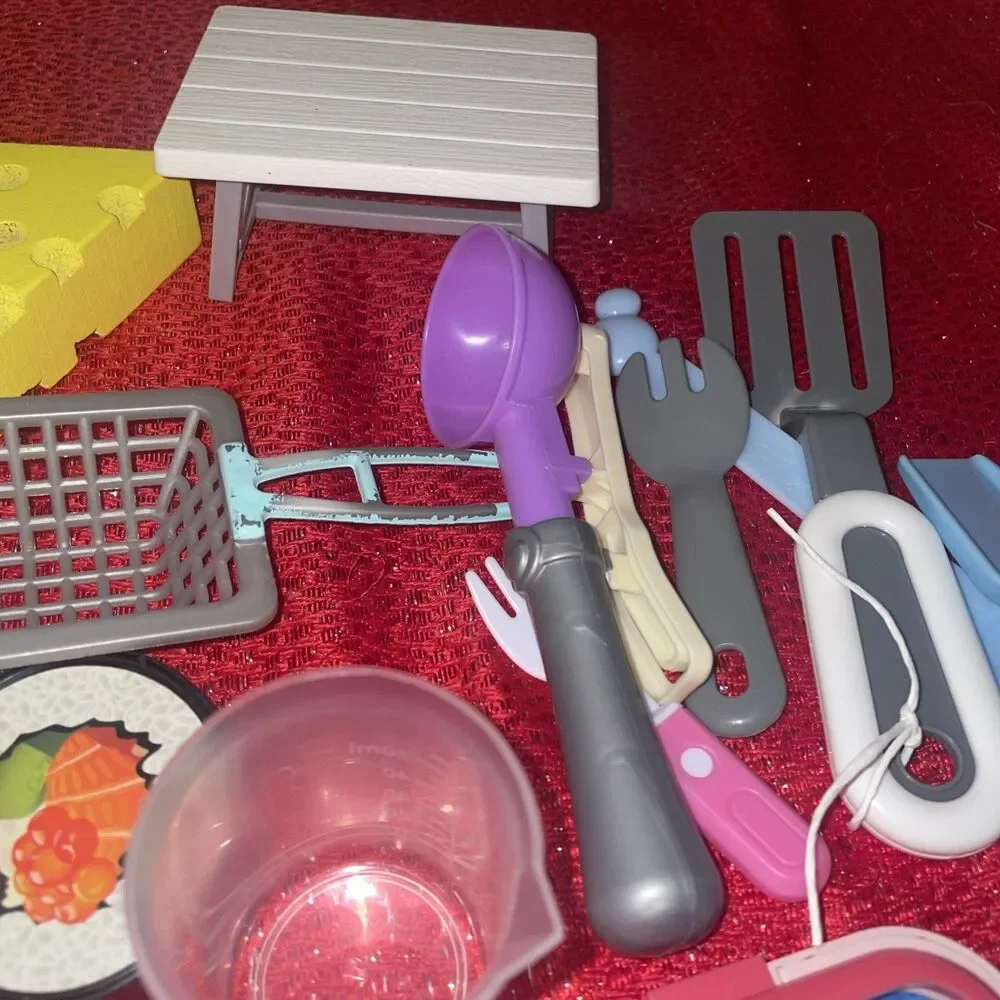 Children’s Pretend Play Food And Kitchen Toys mixed Lot Girls Items 30+